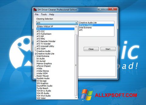 Ekran görüntüsü Driver Cleaner Windows XP