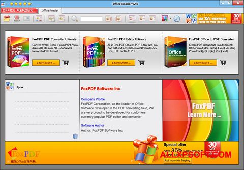 Ekran görüntüsü Doc Reader Windows XP