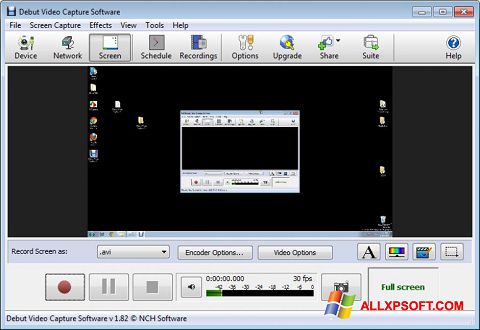 Ekran görüntüsü Debut Video Capture Windows XP