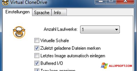 Ekran görüntüsü Virtual CloneDrive Windows XP