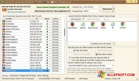 Ekran görüntüsü Hide ALL IP Windows XP