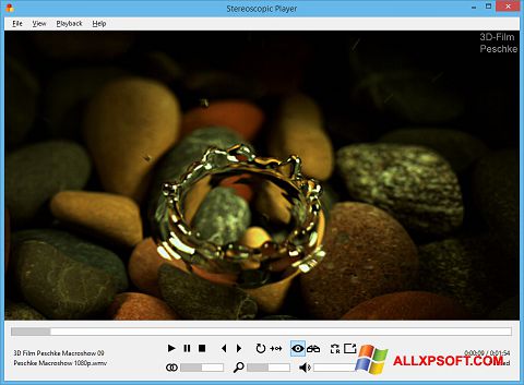 Ekran görüntüsü Stereoscopic Player Windows XP