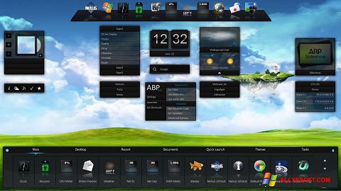 Ekran görüntüsü Winstep Nexus Windows XP