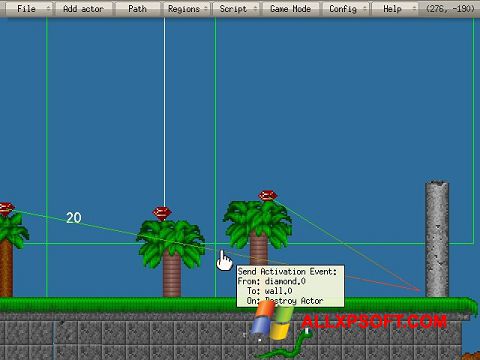 Ekran görüntüsü Game Editor Windows XP