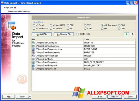 Ekran görüntüsü Firebird Windows XP