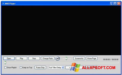 Ekran görüntüsü AMR Player Windows XP