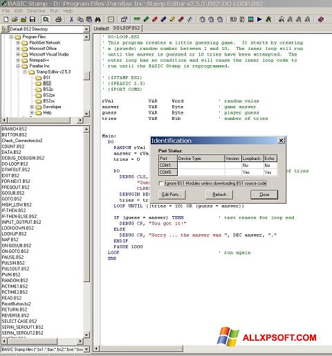 Ekran görüntüsü Stamp Windows XP