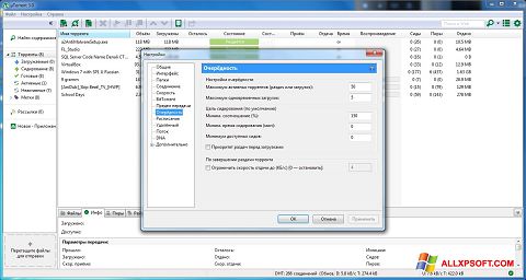 Ekran görüntüsü uTorrent Windows XP