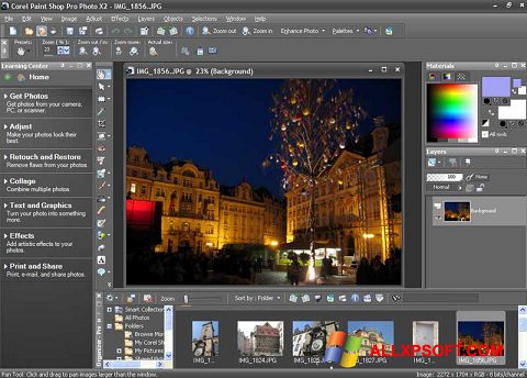 Ekran görüntüsü PaintShop Pro Windows XP