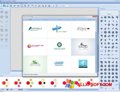 Ekran görüntüsü Sothink Logo Maker Windows XP