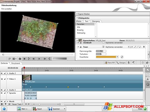 Ekran görüntüsü Nero Vision Windows XP