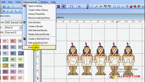 Ekran görüntüsü Stitch Art Easy Windows XP