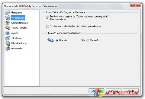 Ekran görüntüsü USB Safely Remove Windows XP