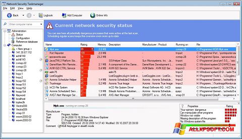 Ekran görüntüsü Security Task Manager Windows XP