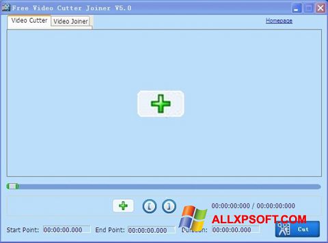 Ekran görüntüsü Free Video Cutter Windows XP