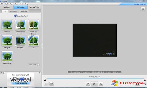 Ekran görüntüsü vReveal Windows XP