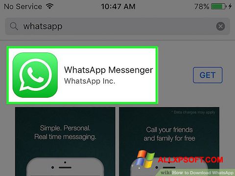 Ekran görüntüsü WhatsApp Windows XP