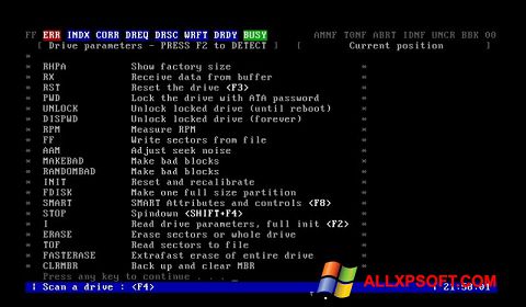 Ekran görüntüsü MHDD Windows XP