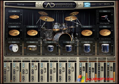 Ekran görüntüsü Addictive Drums Windows XP
