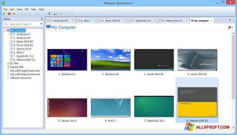 Ekran görüntüsü VMware Workstation Windows XP