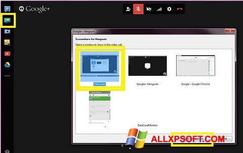 Ekran görüntüsü Hangouts Windows XP