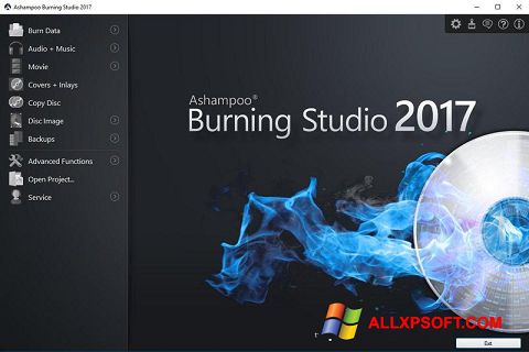 Ekran görüntüsü Ashampoo Burning Studio Windows XP