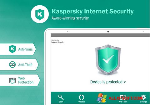 Ekran görüntüsü Kaspersky Internet Security Windows XP