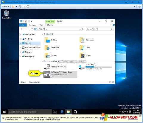 Ekran görüntüsü Virtual CD Windows XP