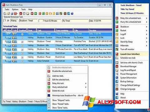 Ekran görüntüsü Auto ShutDown Windows XP